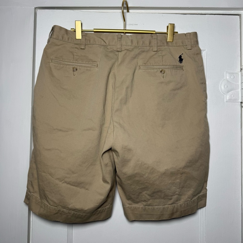 Polo Ralph Lauren Classic Fit Khaki Shorts Size 34 - Picture 8 of 12